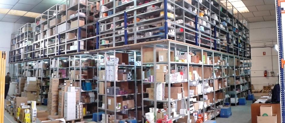 estanterias metalicas de base para altillos